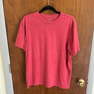 Athletic Works Red Short Sleeve Tee